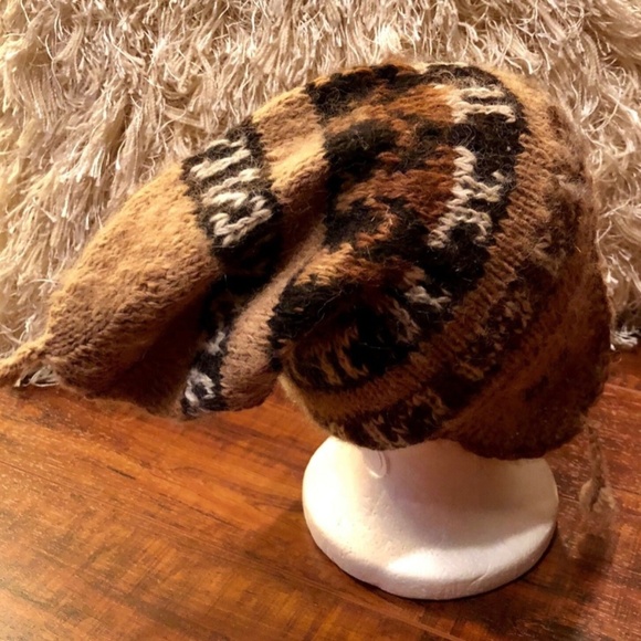 Vintage Winter Ear Flap Rasta Tam BEANIE Cap Hat main image 5